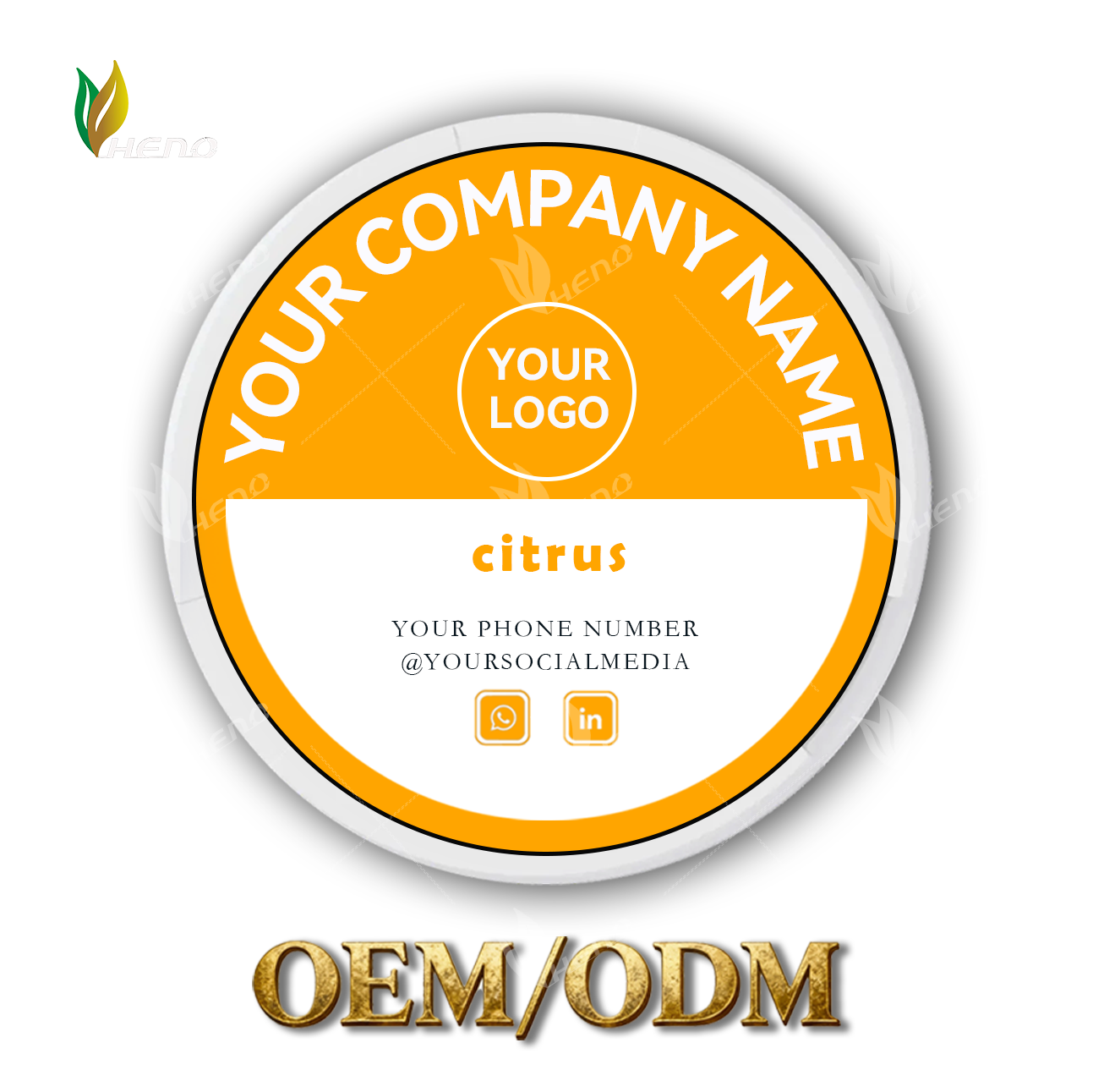 Bolsitas de nicotina cítricas