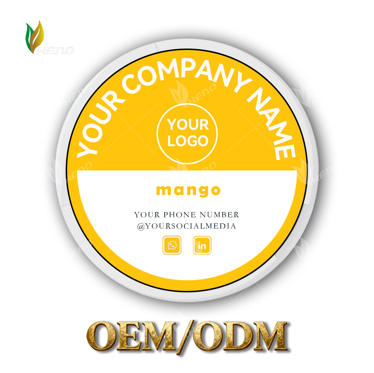 Bolsitas de nicotina de mango