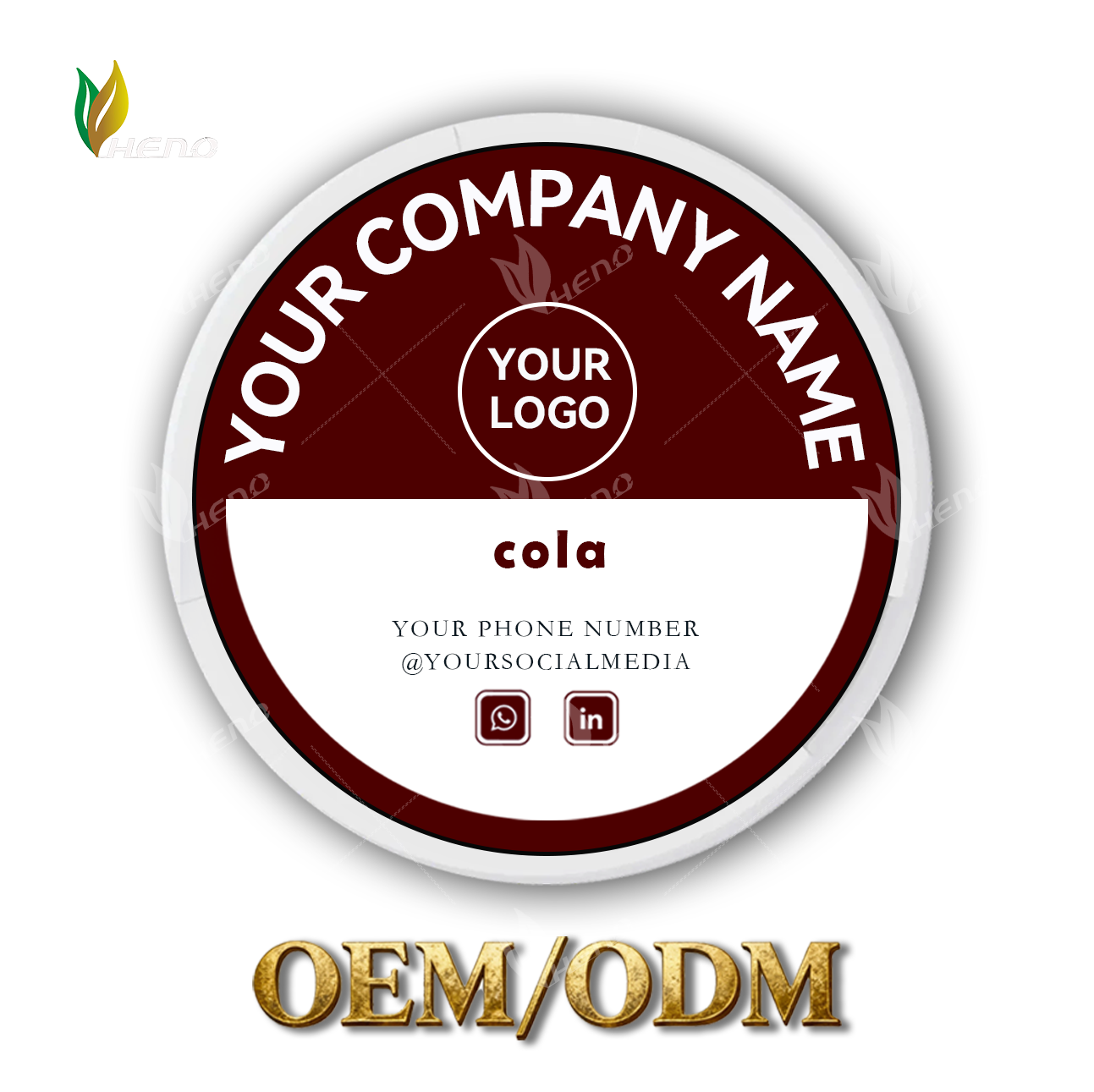 Bolsitas de nicotina de cola