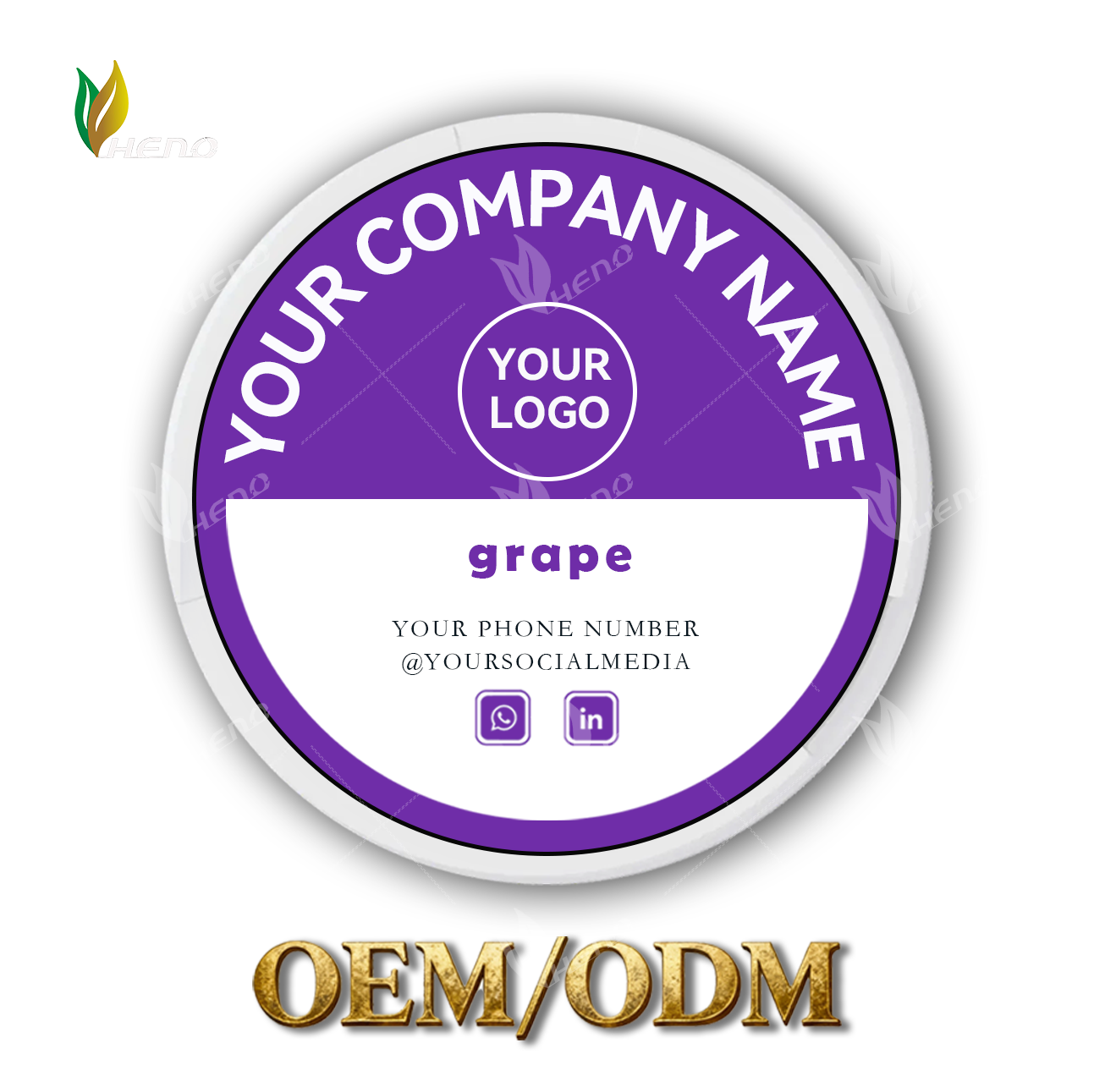 Bolsitas de nicotina de uva