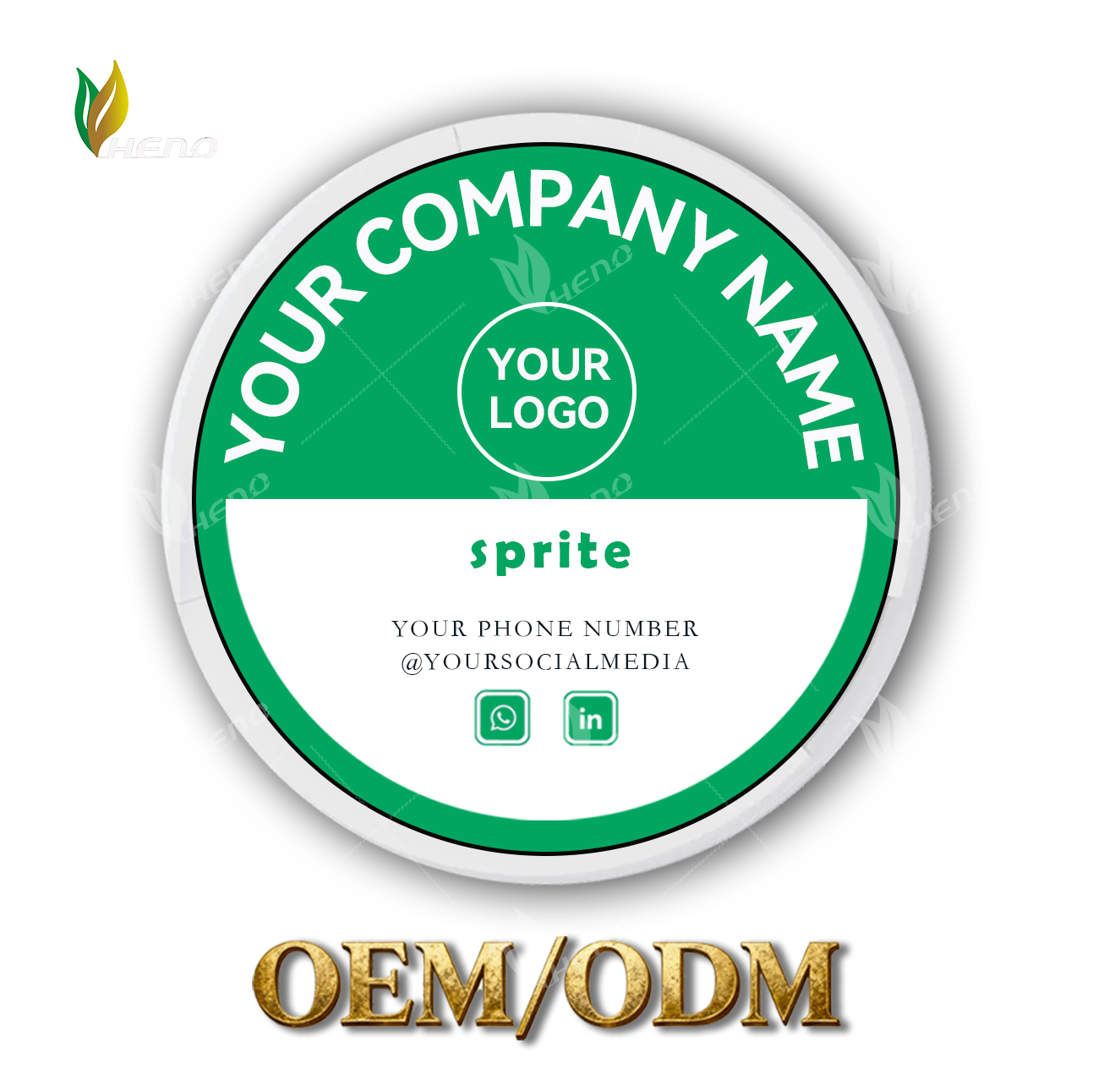 Bolsitas de nicotina Sprite